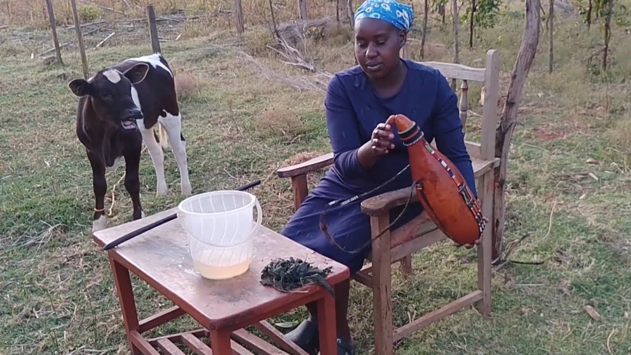 Traditional Gourd Preparation for Sour Milk | Christmas Eve Ritual