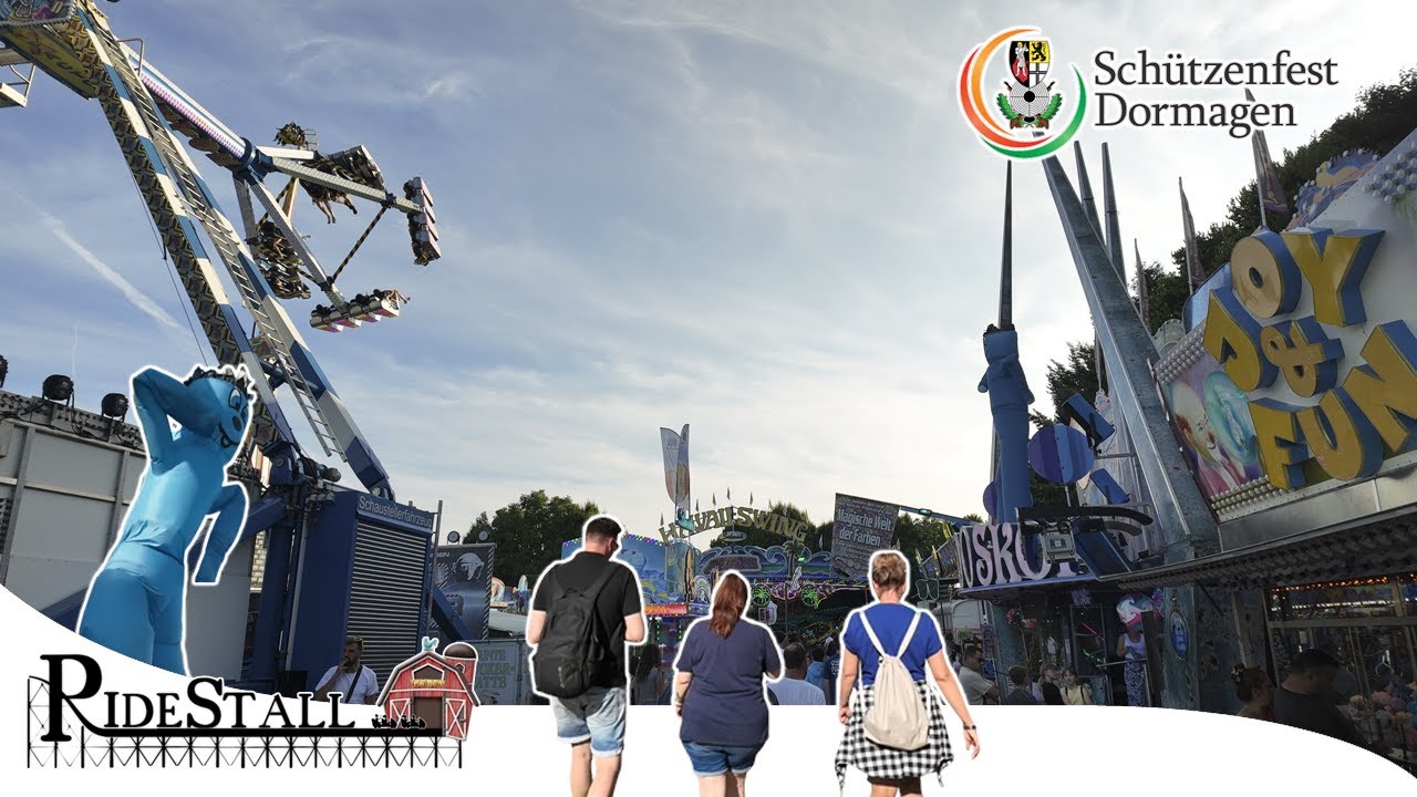 Dormagen Schützenfest 2025 - kleine Kirmes aber viele Attraktionen | VLog