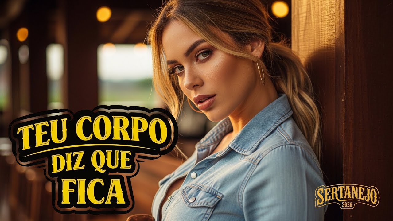 Teu Corpo Diz Que Fica 🔥💔 | Sertanejo 2026 | Lançamento Oficial | Sofrência Que Dói