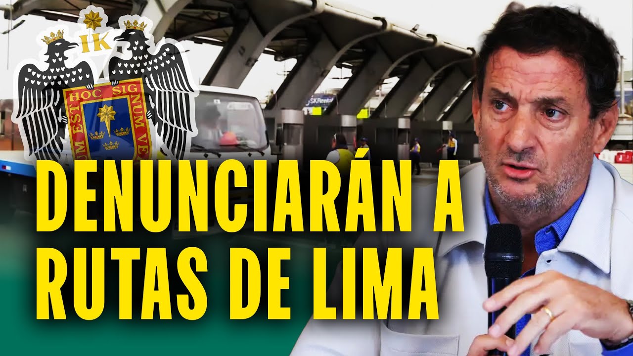 Municipalidad de Lima acusa de costos sobrevalorados y denunciará a Rutas de Lima