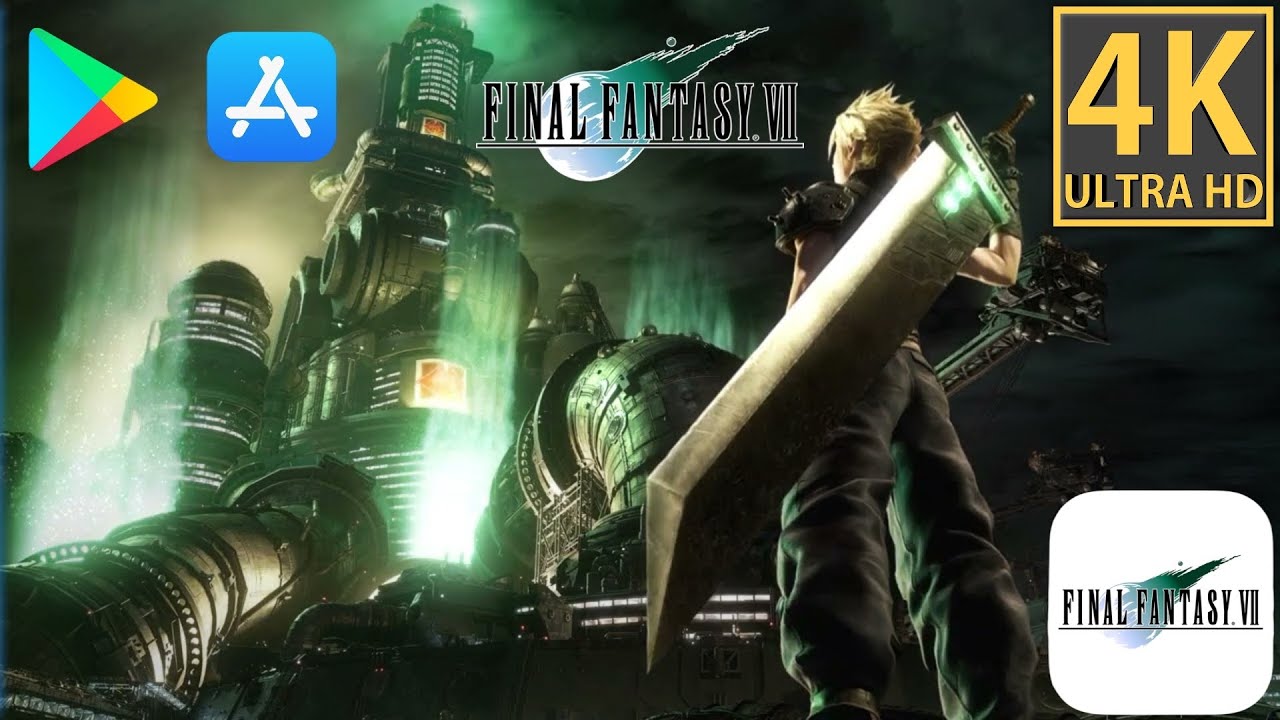 FINAL FANTASY VII - 4K Mobile iOS Android - iPhone Pro Max - Review Gameplay Walkthrough Remake