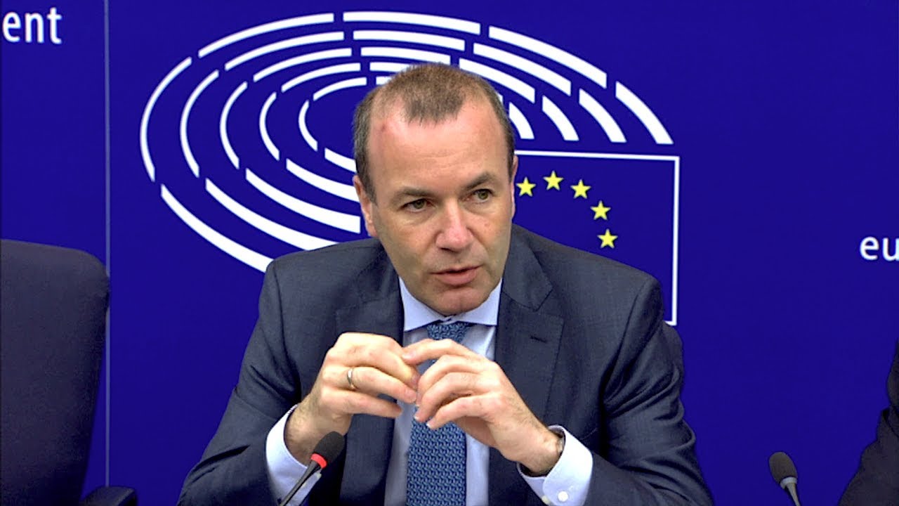 16.04.2019 - PK Manfred Weber (englisch) - EVP-Fraktion