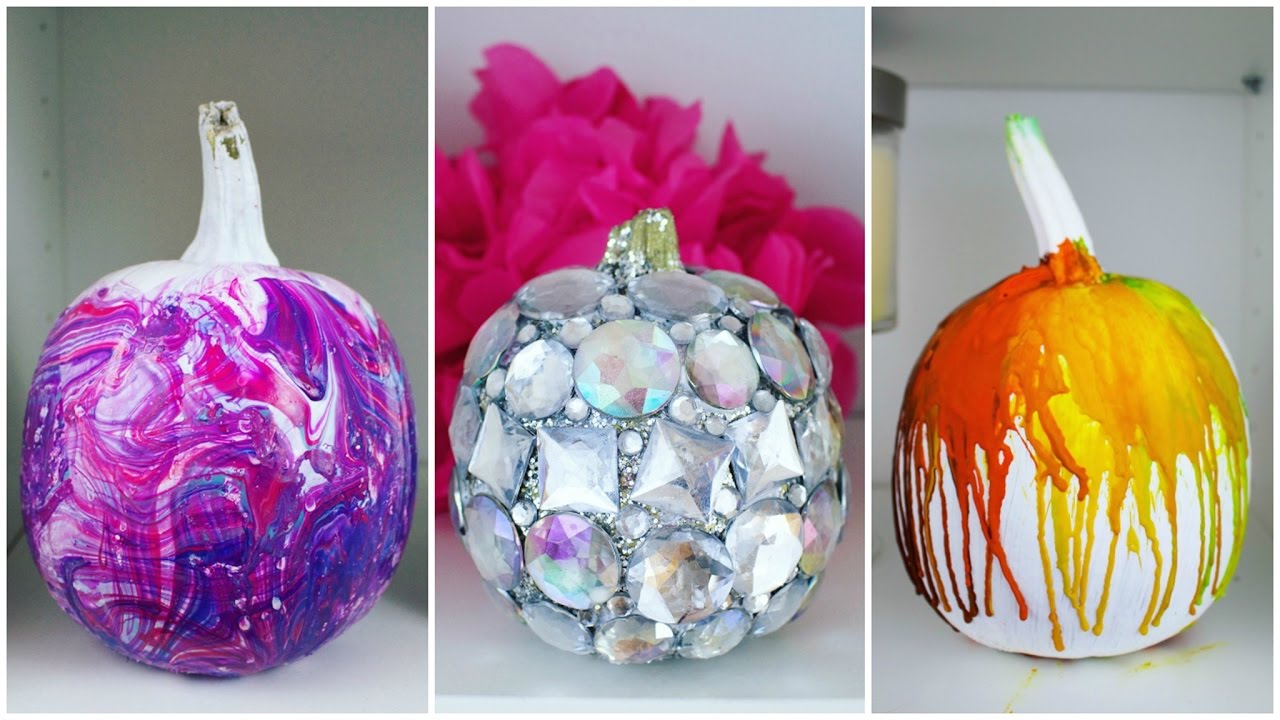 CHEAP & EASY DIY PUMPKIN DECORATING IDEAS #2 | PINTEREST INSPIRED