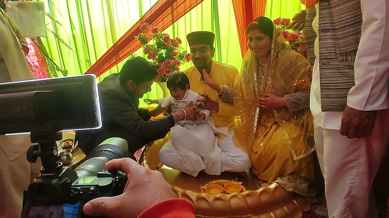 ( दूल्हे की हल्दी रस्म ) लोकल भाषा में बटना बोलते हैं 🌹🌟🌟🌟🌟🌟