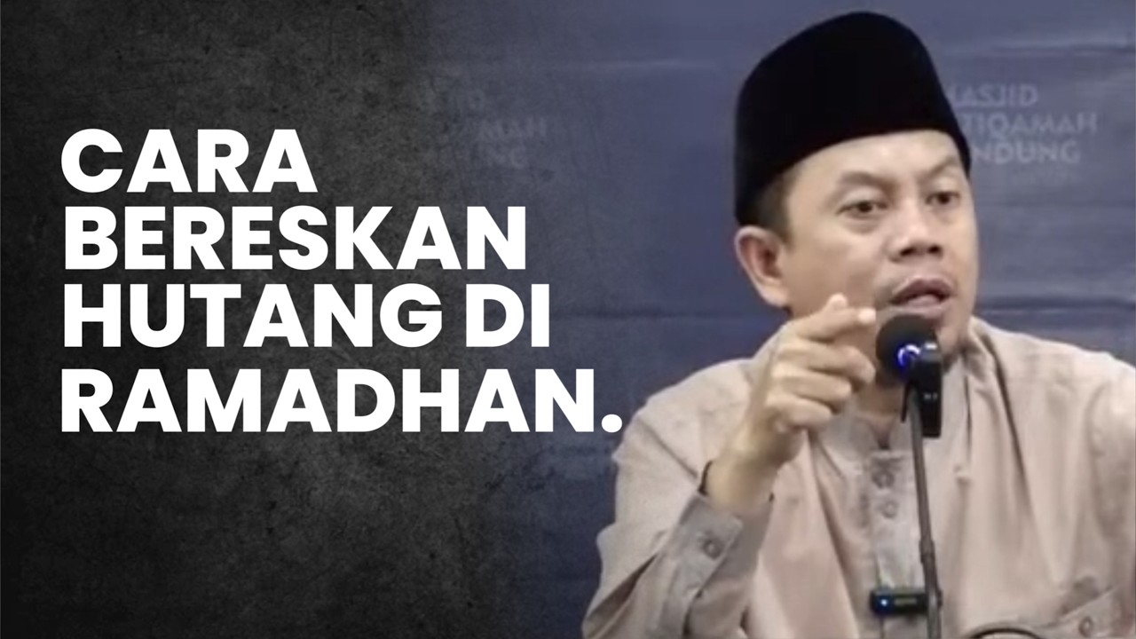 Ustadz Ucu Najmudin M.Pd | CARA MEYELESAIKAN MASAH & HUTANG DI RAMADHAN #ucu #trending
