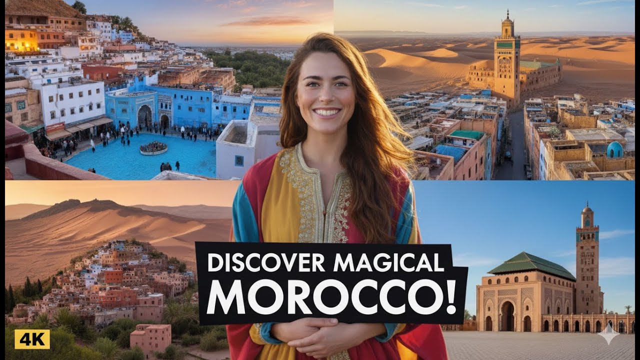 Discover Magical Morocco 🇲🇦 | Best Places, Food & Hidden Gems in 4K
