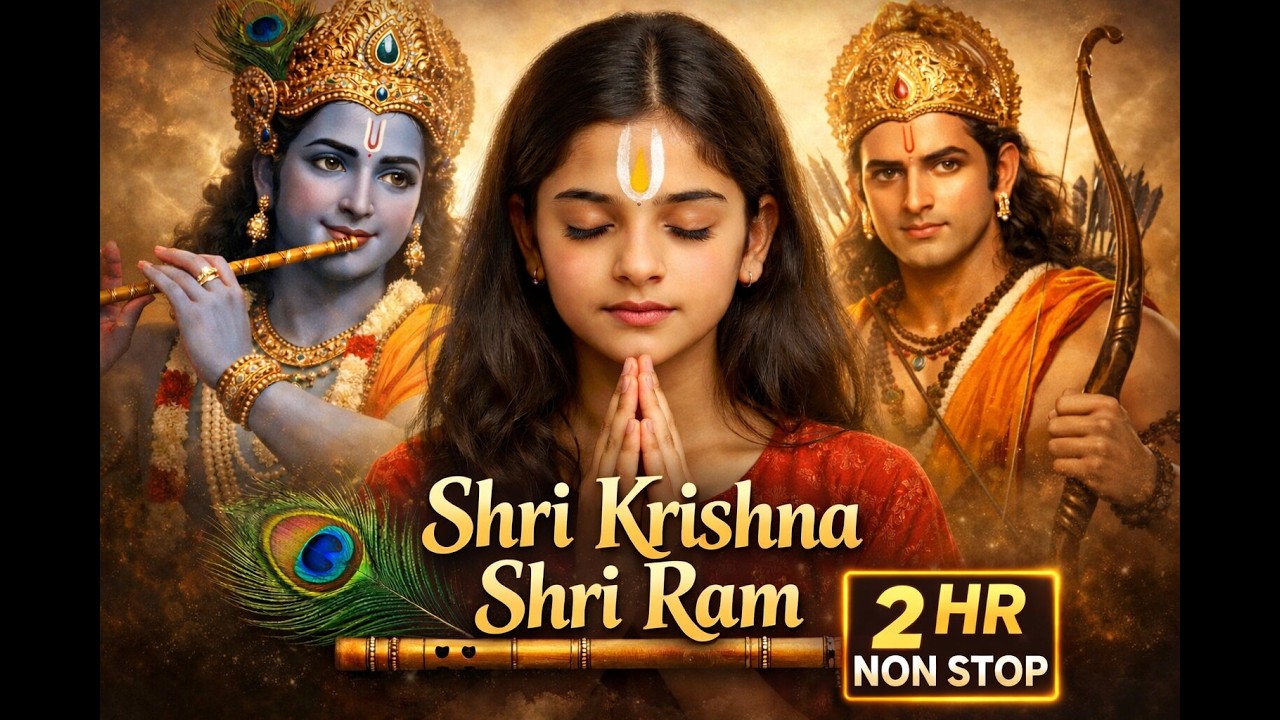 Krishna Ram Naam Dhyan | Peaceful Morning Chant