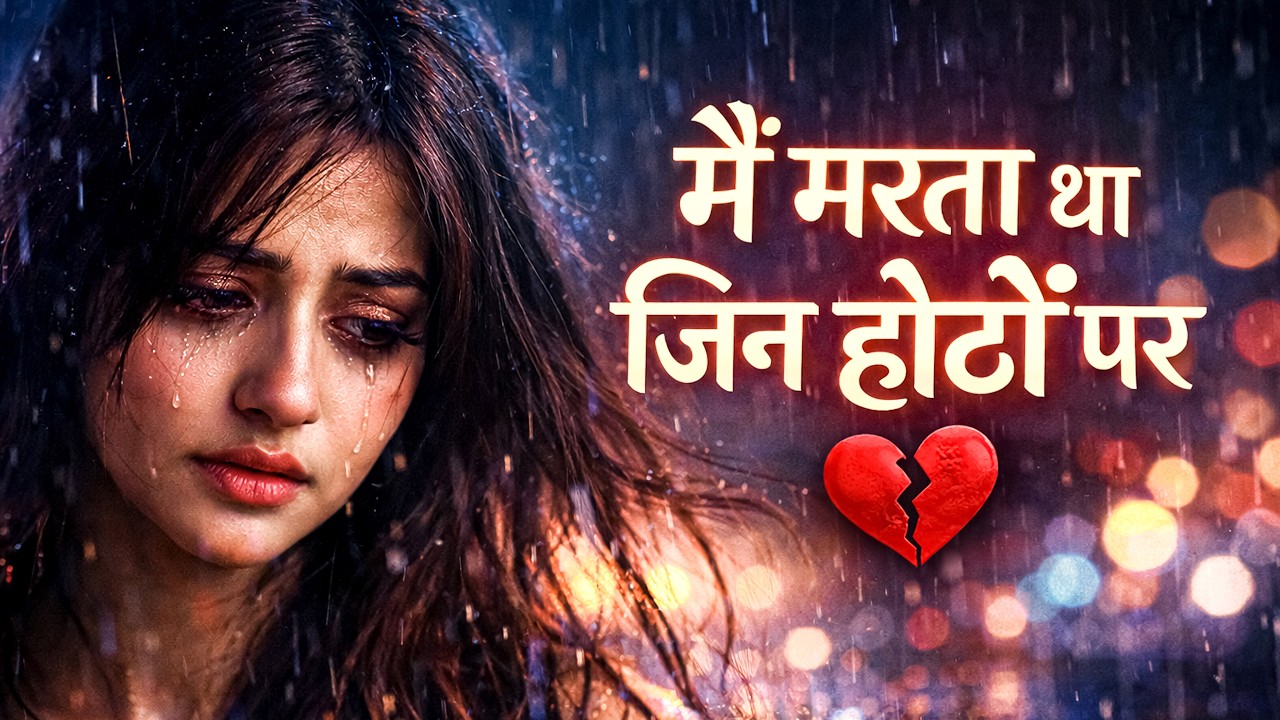 में मरता था जिन होठों पर वो बिकने लगे हैं नोटों पर || Me Marta Tha Jin Hoto Par Ranjeet Gurjar