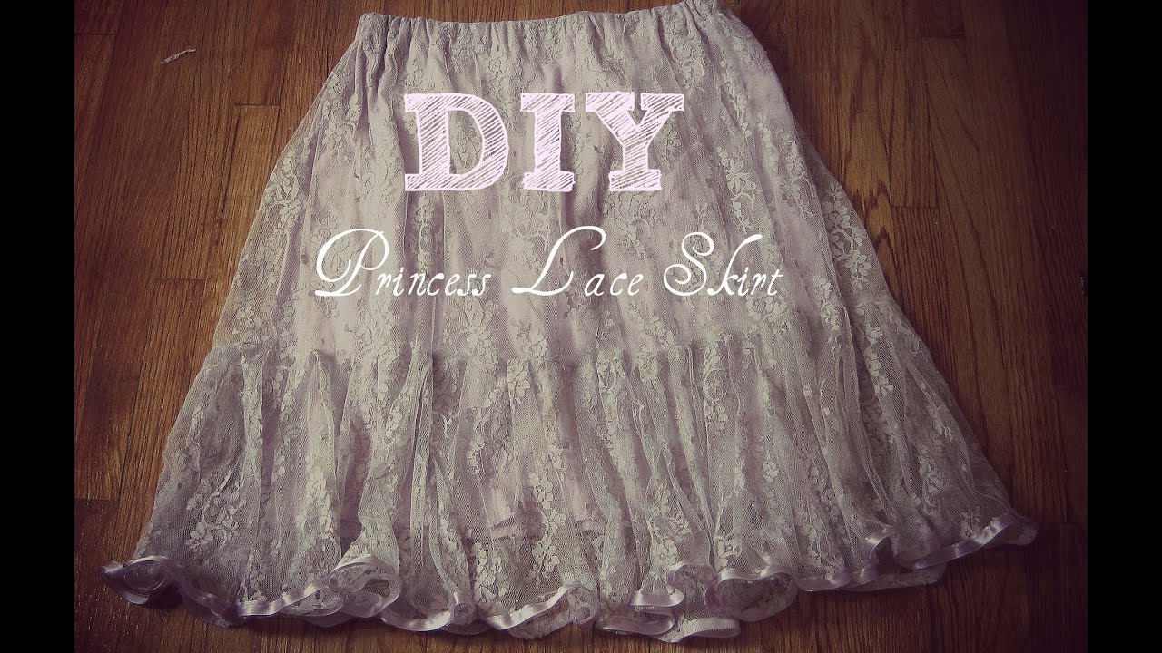 How to Sew a Princess Lace Skirt (Hime Gyaru Style)