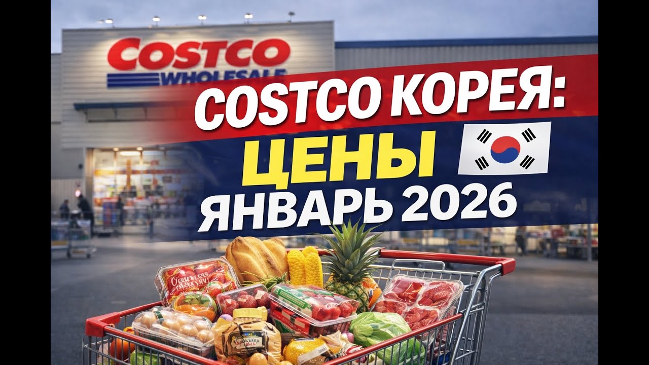 Гуляем в COSTСO Корея. Какие цены в январе 2026? #ценывкорее #шопинг #жизньвкорее