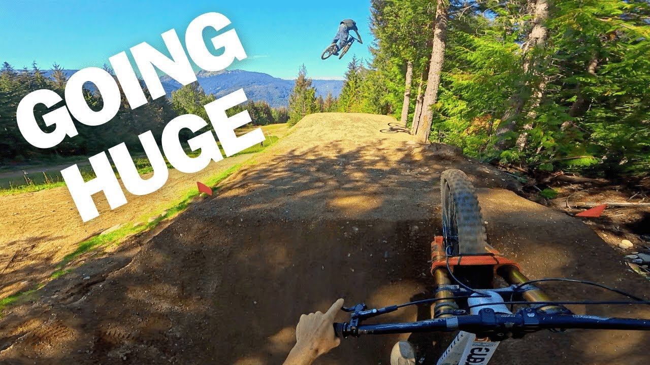 Riding The MOST POPULAR Trails At WHISTLER With Upcoming PROS