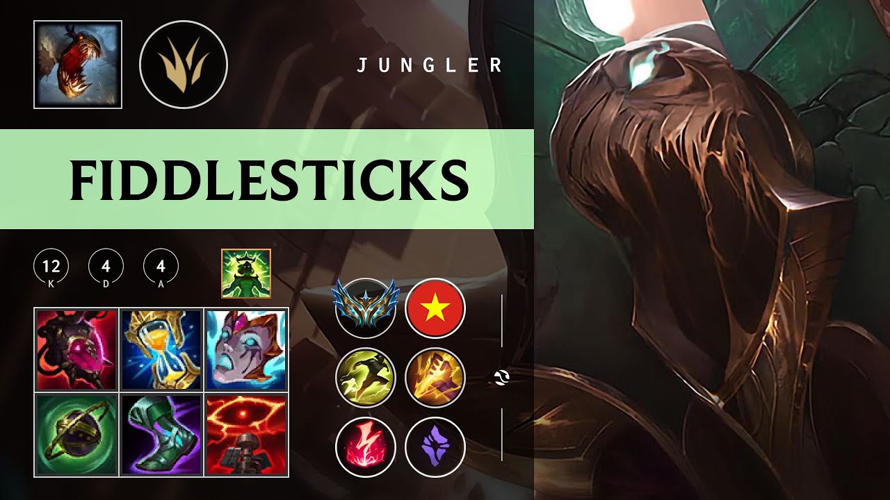 Fiddlesticks Jungle vs Kha'Zix - VN Challenger Patch 26.02
