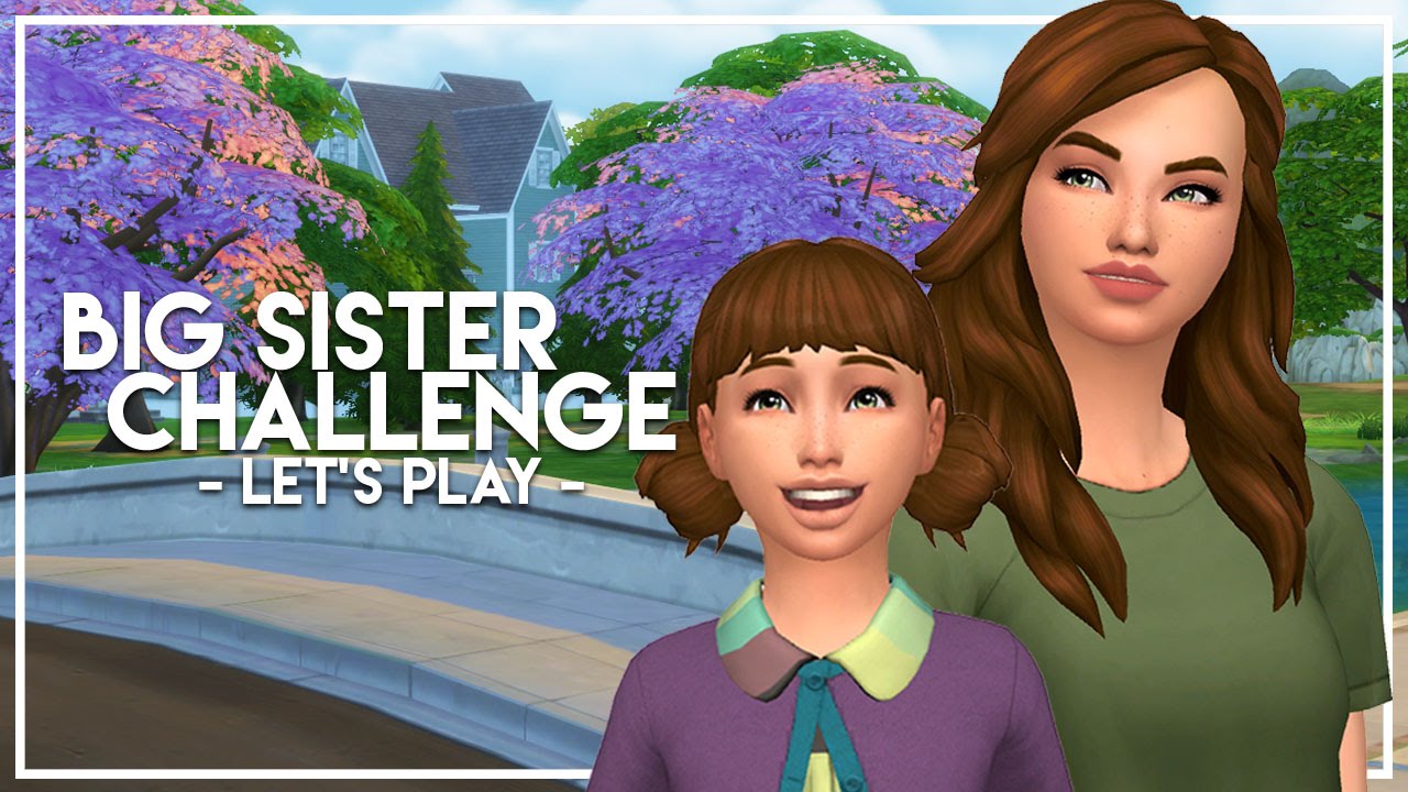 CREEPY STALKER?! // The Sims 4: Big Sister Challenge #7