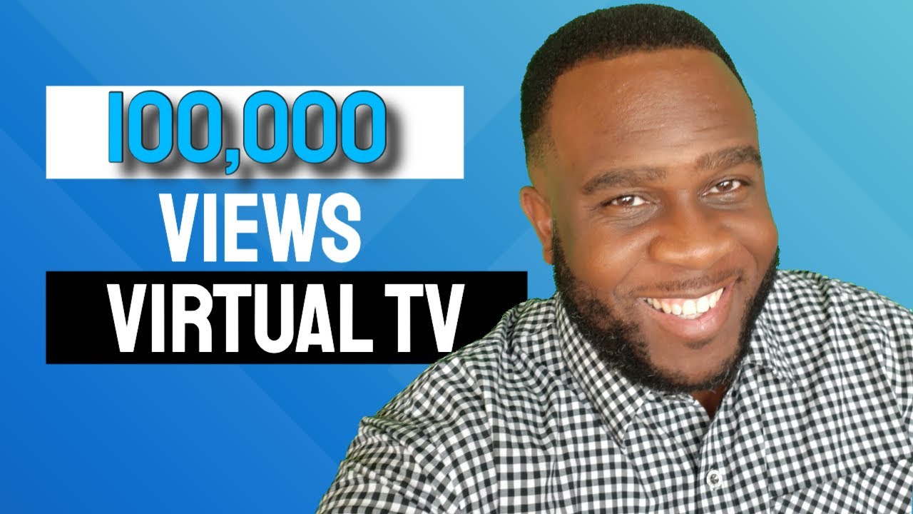100,000 views on Virtual Church TV