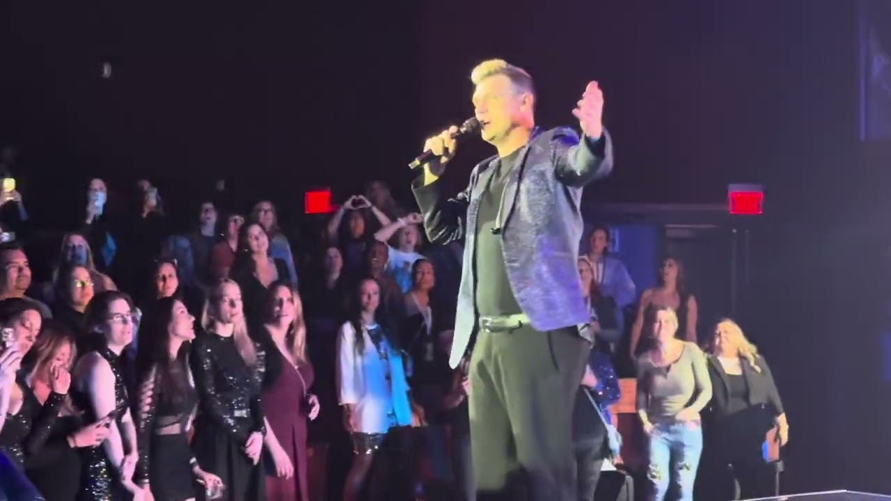Nick Carter - Shape Of My Heart 11/16/24 Las Vegas Who I Am Tour