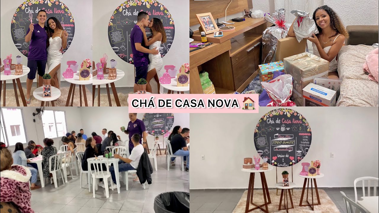 NOSSO CHÁ DE CASA NOVA 👩🏽‍❤️‍👨🏻🏠