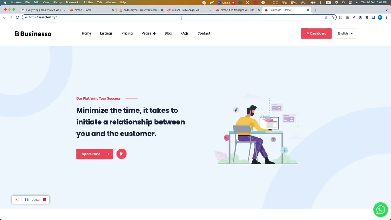 How to upgrade businesso from 2.2.1 to 2.23