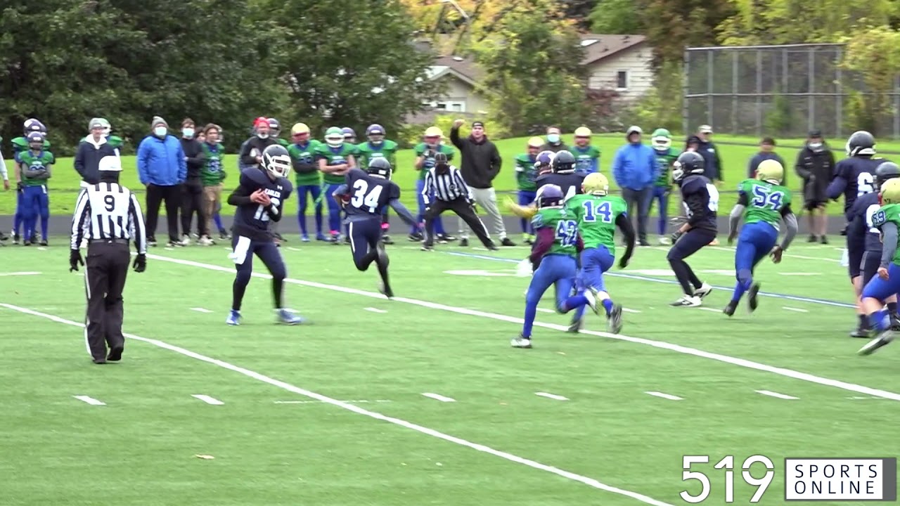 District 8 Football (Junior) - St. Mary's Eagles vs St. David Celtics
