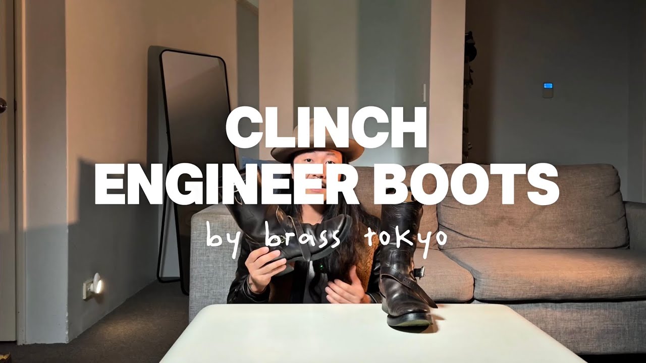 Clinch Engineer Boots by BRASS TOKYO / Japanese High Quality Boots Brand