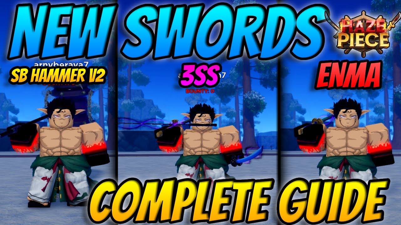 Haze Piece How To Get All 3 Swords In Second Sea Complete Guide..