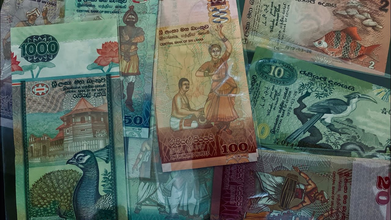 Sri Lanka 🇱🇰 Ceylon Rare and Old Bank Notes UNC Currency Collection Of Ceylon Sri Lanka Money