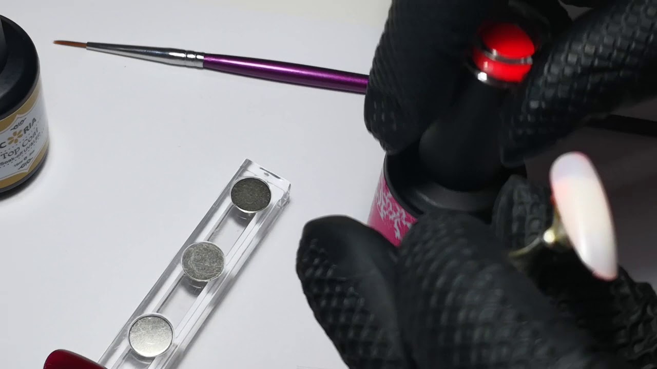 How to create smoke effect on nail