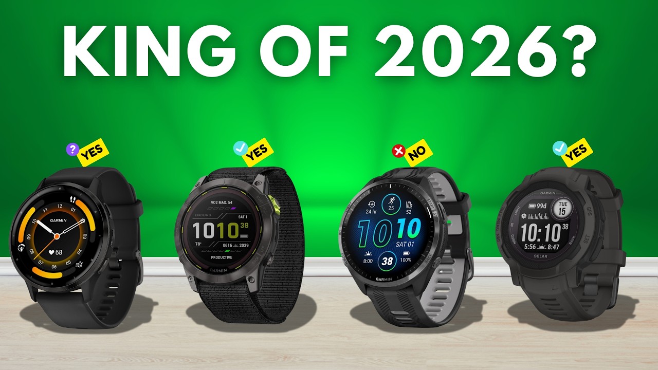 Best Garmin Watches for Cyclists 2025 [watch before you buy]