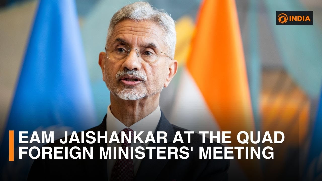 EAM Jaishankar's opening remarks at the QUAD Foreign Ministers' Meeting in Washington