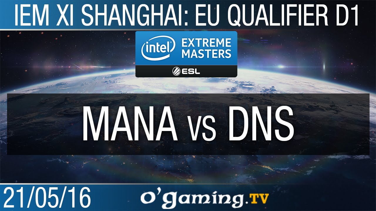 MaNa vs DnS - IEM XI Shanghai: Europe Qualifier - Day 1