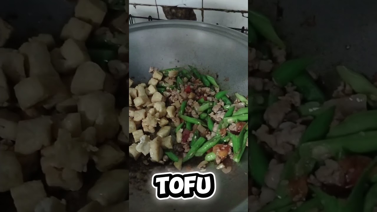 Toge with Giniling 