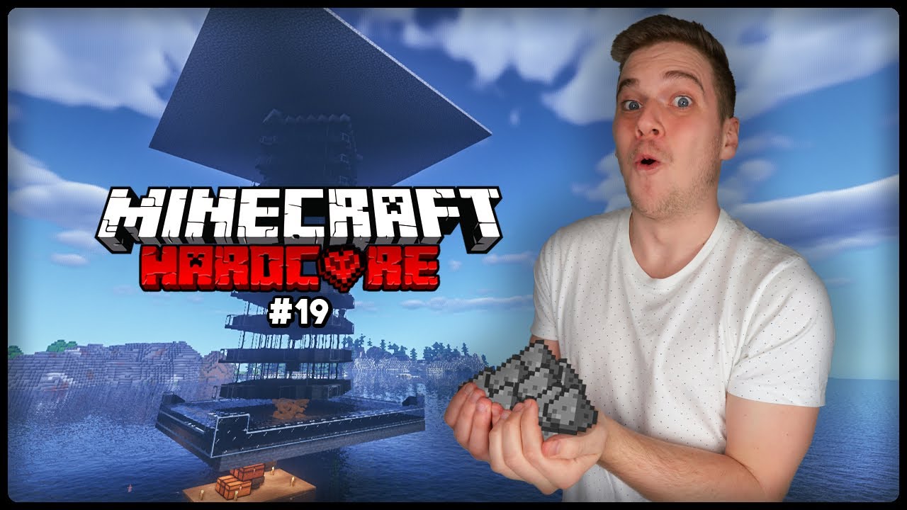 CREEPER FARM &eacute;s OCEAN MONUMENT! 🤩 | MINECRAFT: HARDCORE - 19. r&eacute;sz