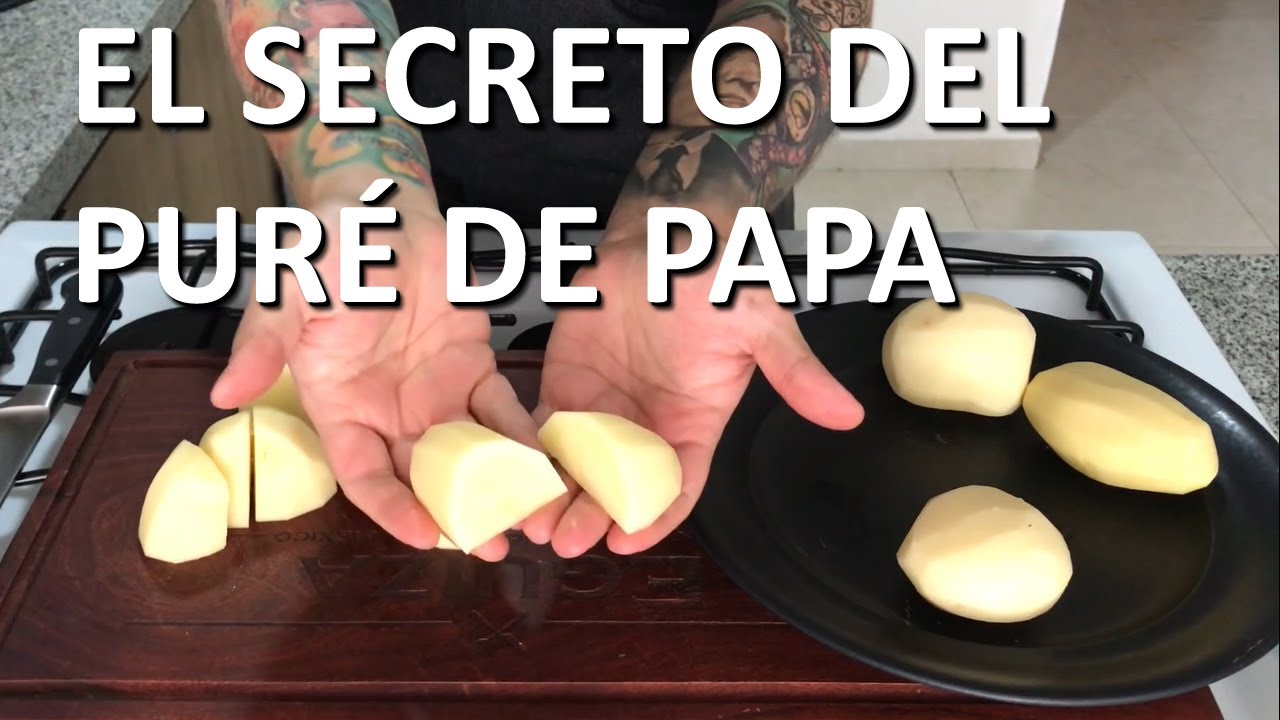 El Mejor Pure de Papa Casero, Receta Fácil