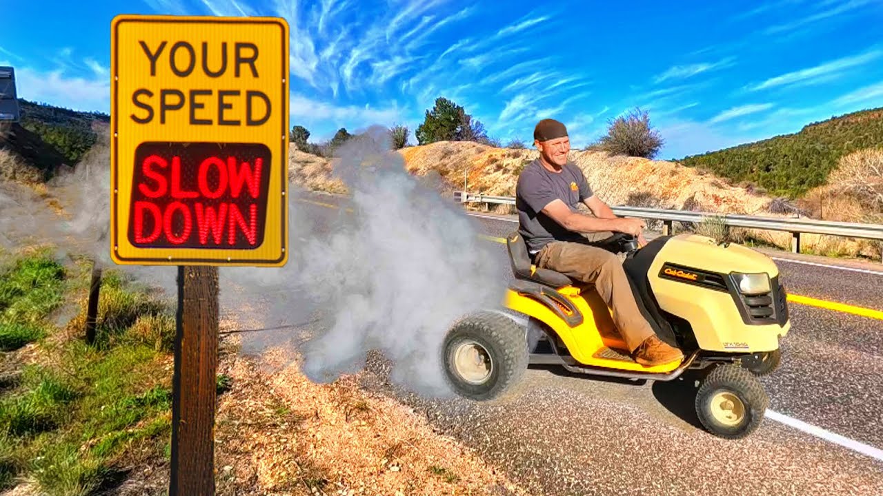 My Fastest Lawnmower To Date!