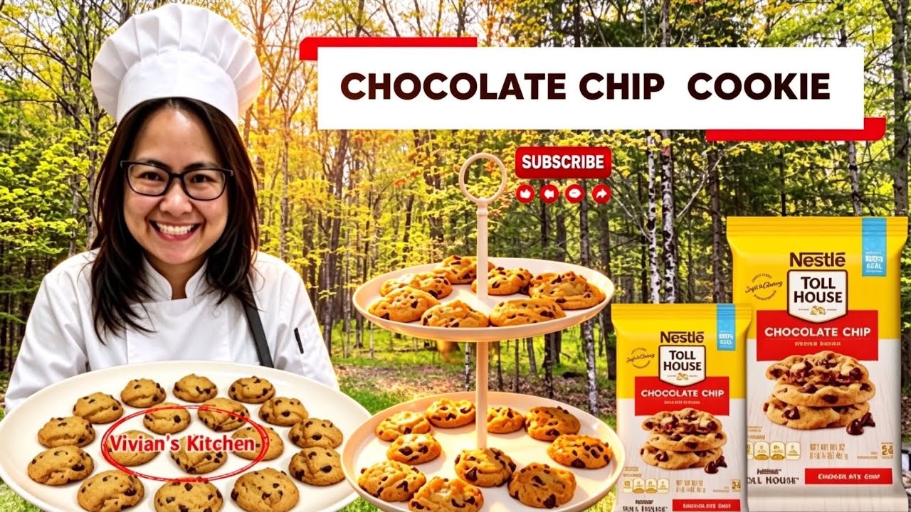 Easy Chocolate Chip Cookie Dough Recipe | Classic Goey Center and Slightly Crisp Edges