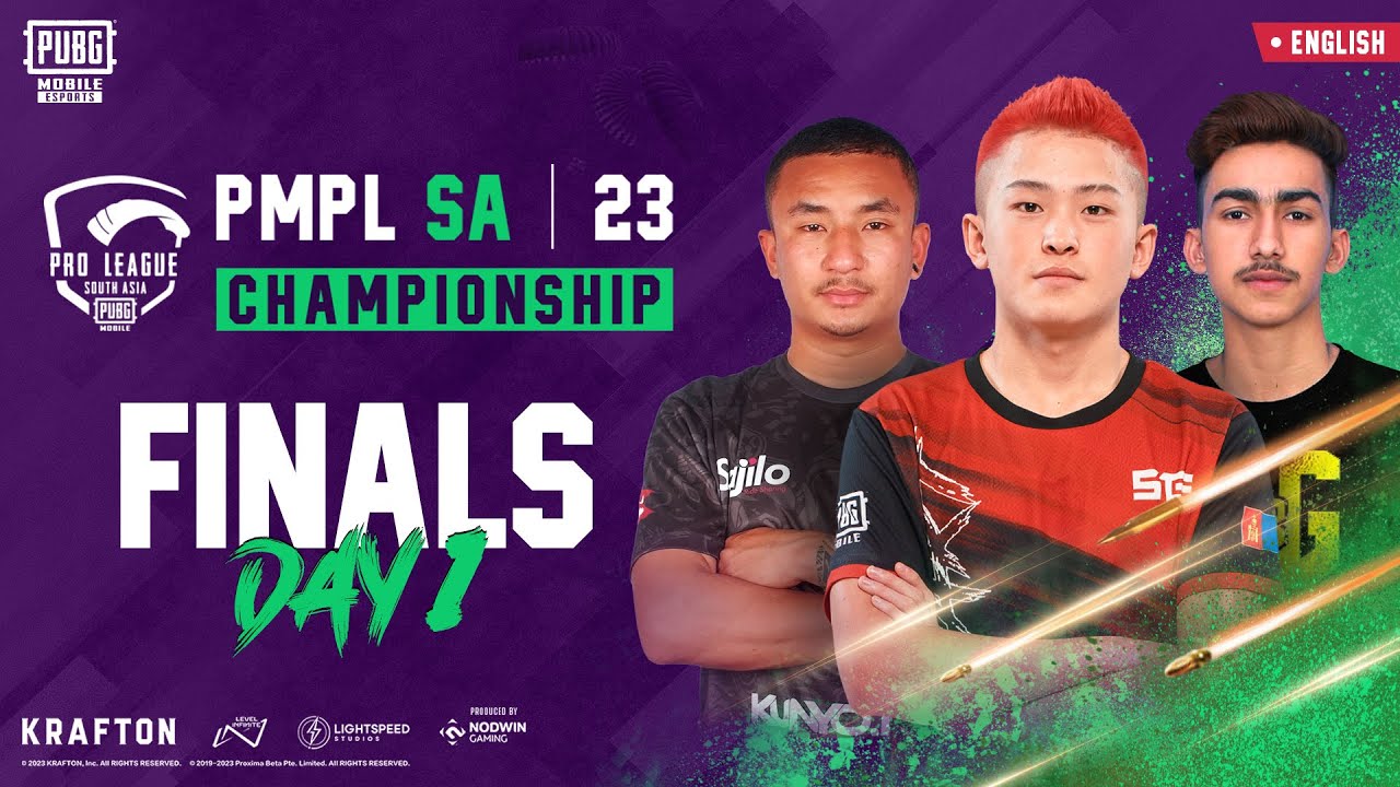 [EN] 2023 PMPL South Asia Championship - Finals Day 1 | Spring | Hunt For Victory