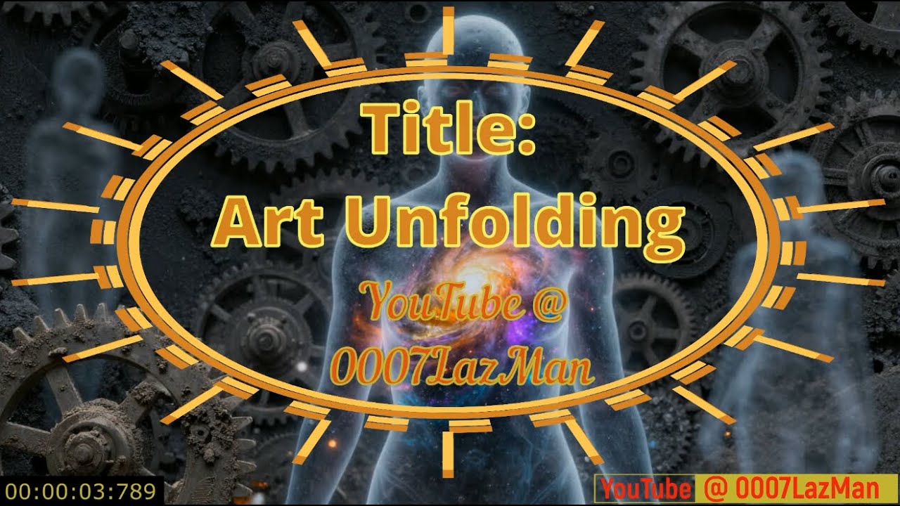 Title: ART UNFOLDING | Cinematic Darkwave & Dystopian Spoken Word | The Eternal Cycle of Creation