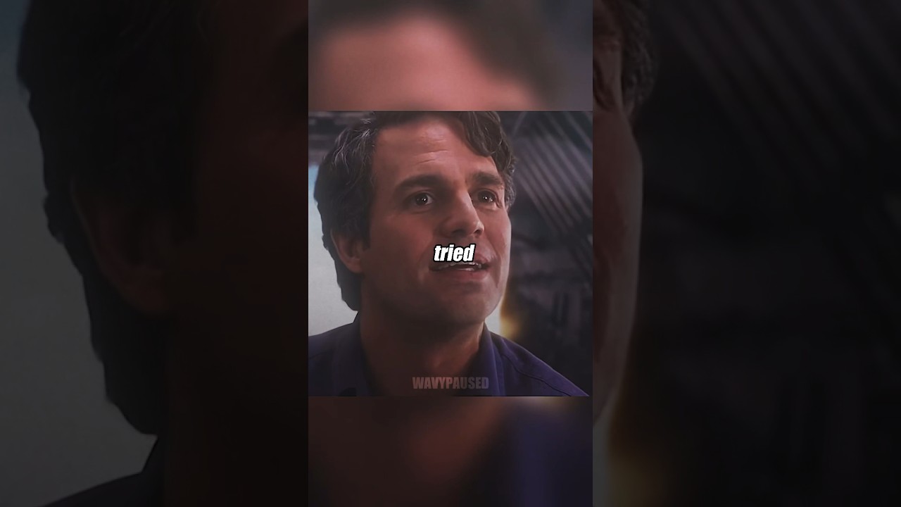 Bruce Banner Admits To Trying To Kill himself #shorts #thehulk #brucebanner #mcu
