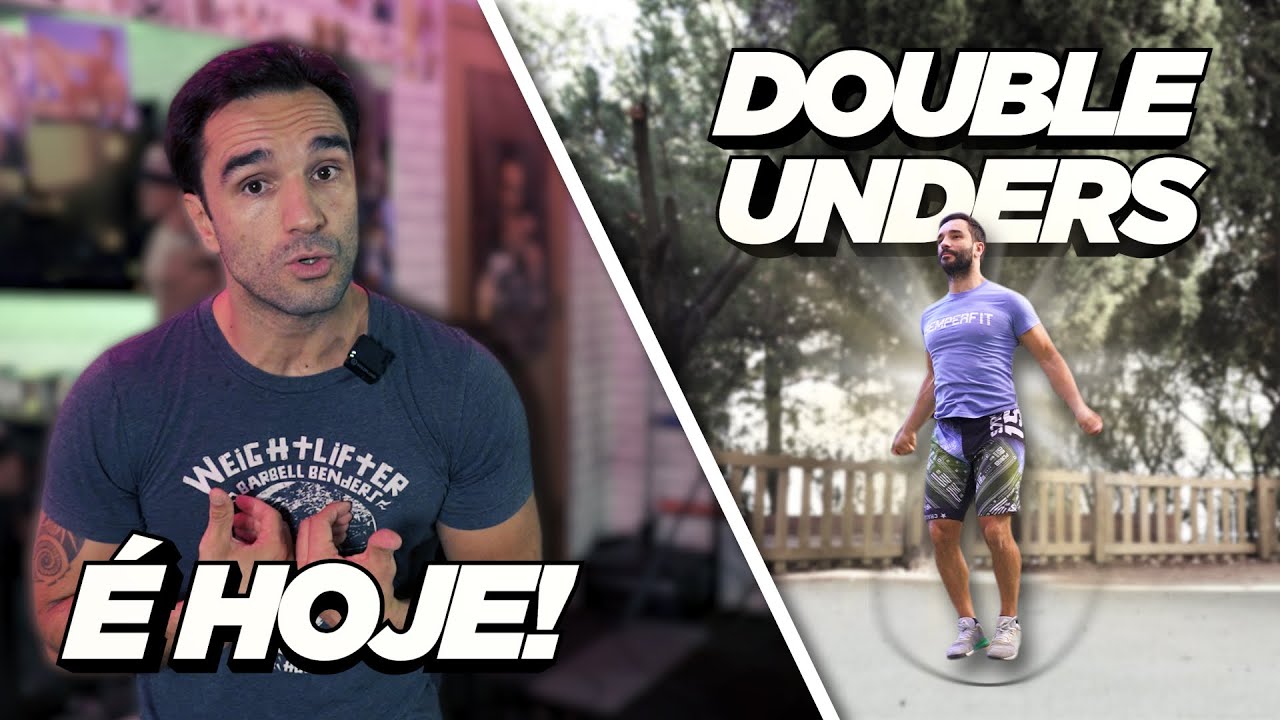 Como fazer DOUBLE UNDERS (Saltos Duplos de Corda) - Treino com TODOS os meus Segredos