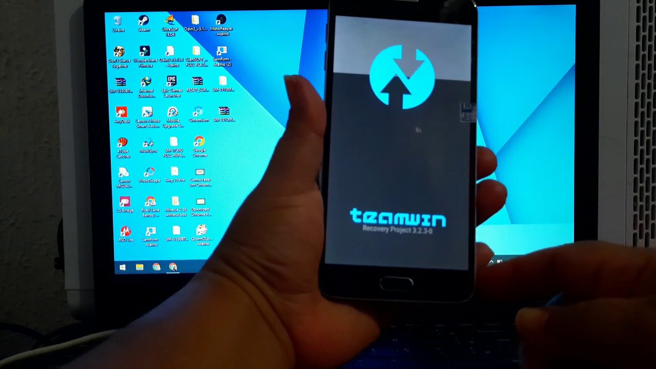 TWRP 3.2.3 no J7 Prime G610M 8.1 + Backup da Stock Rom e Backup do Imei, Atualizado 2020