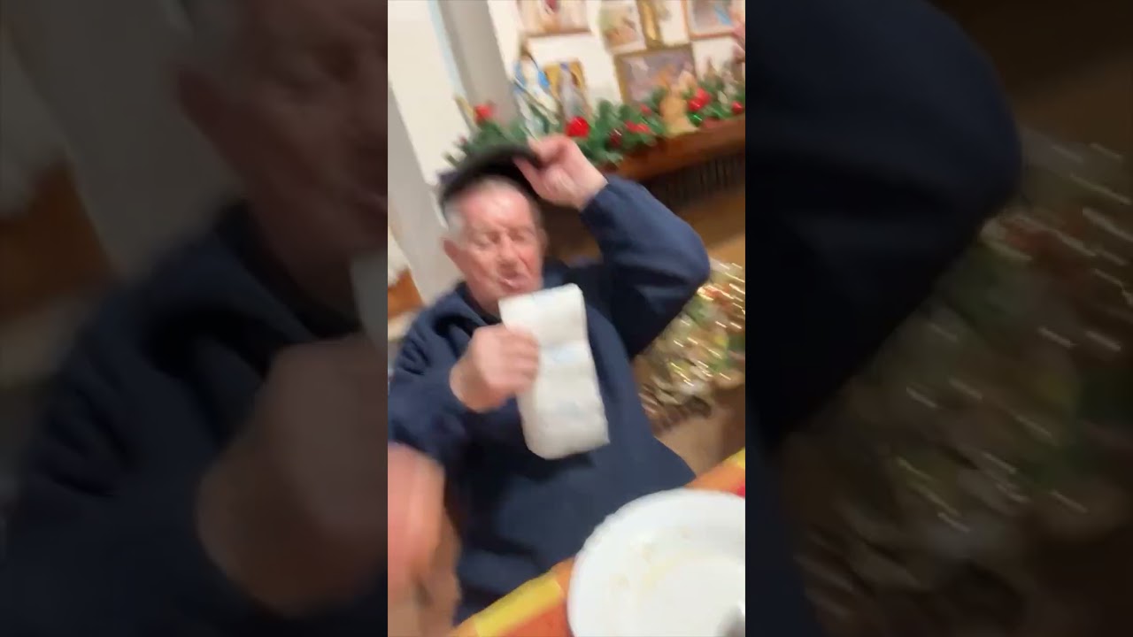 Scherzo della STUFA a nonno Faustino che si INFURIA😡🐊😂