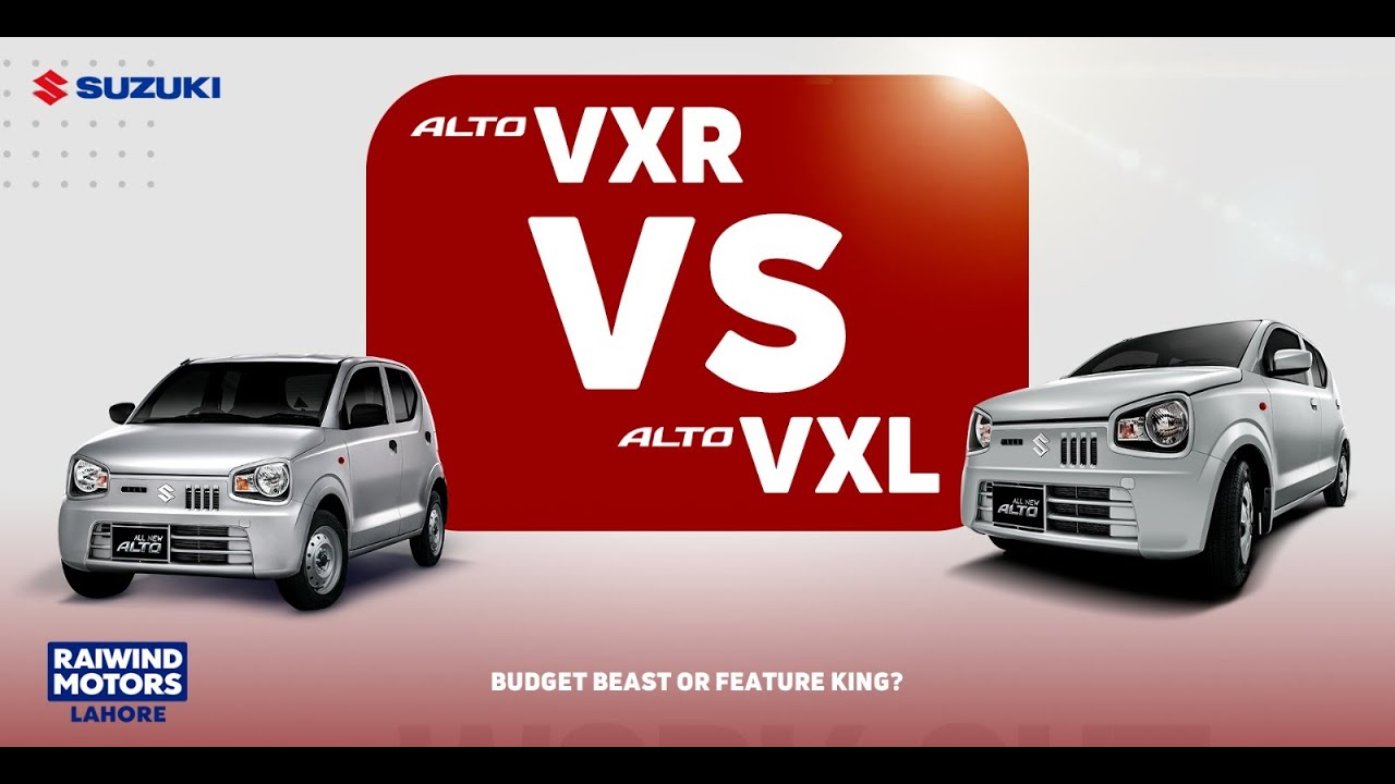 Alto VXL AGS vs VXR AGS – Which One Should You Buy? | Raiwind Motors Comparison