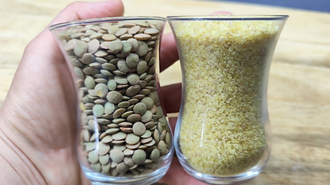 Et Yok Ama Lezzet Var! İnce Bulgur ve Yeşil Mercimek Mucizesi