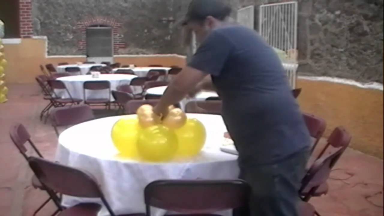 centro de mesa FACIL Y RAPIDO
