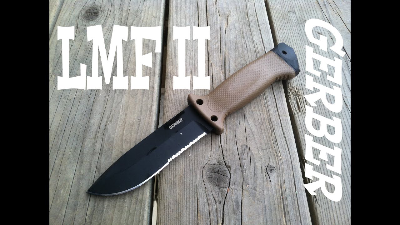 Gerber LMF II Knife Field Test