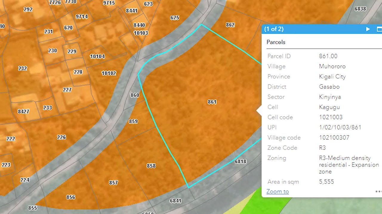 Large Plot For Sale In KIGALI - KINYINYA - KAGUGU | Access two Main Roads
