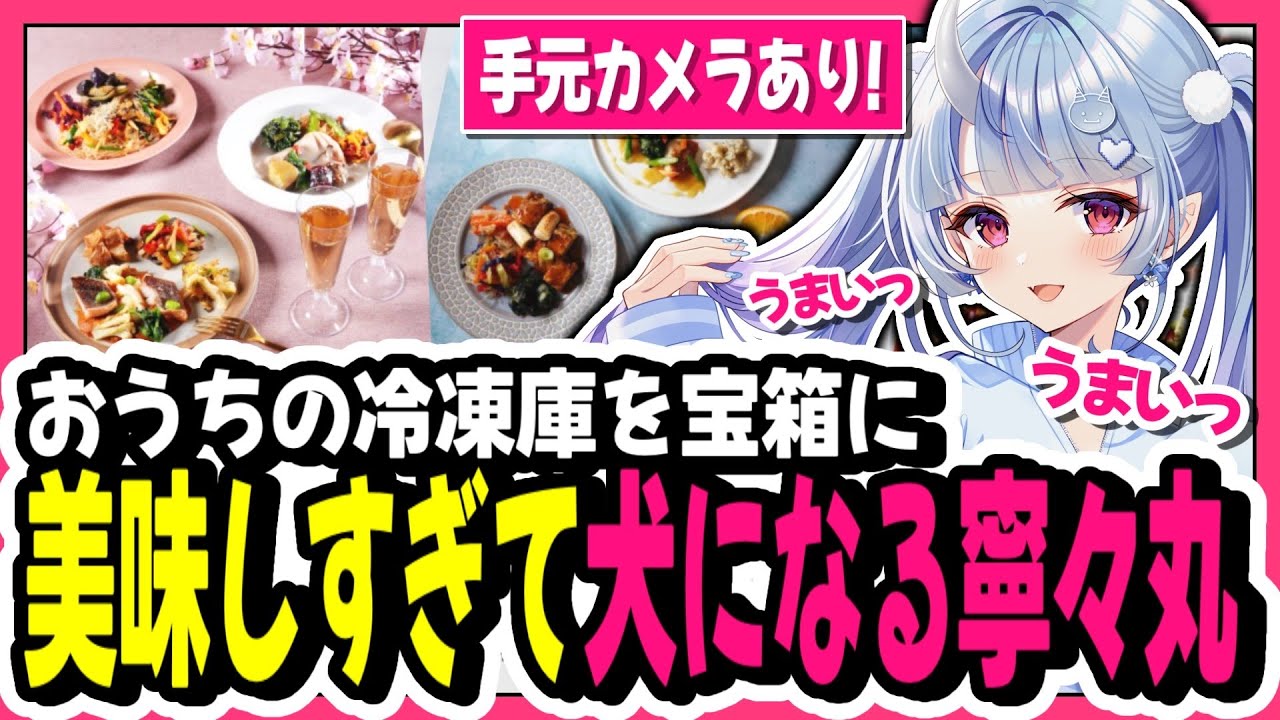 【#DELIPICK】おうちの冷凍庫を宝箱に/美味しすぎて犬になる寧々丸【寧々丸/切り抜き】