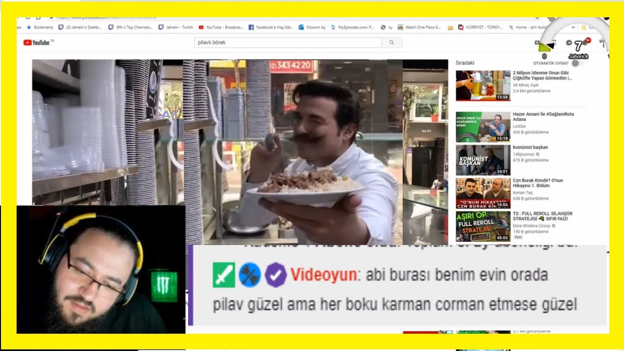 Jahrein - Baruthane Pilavcısı ve En Düşük Puanlı Restauranta Giden Adam İzliyor