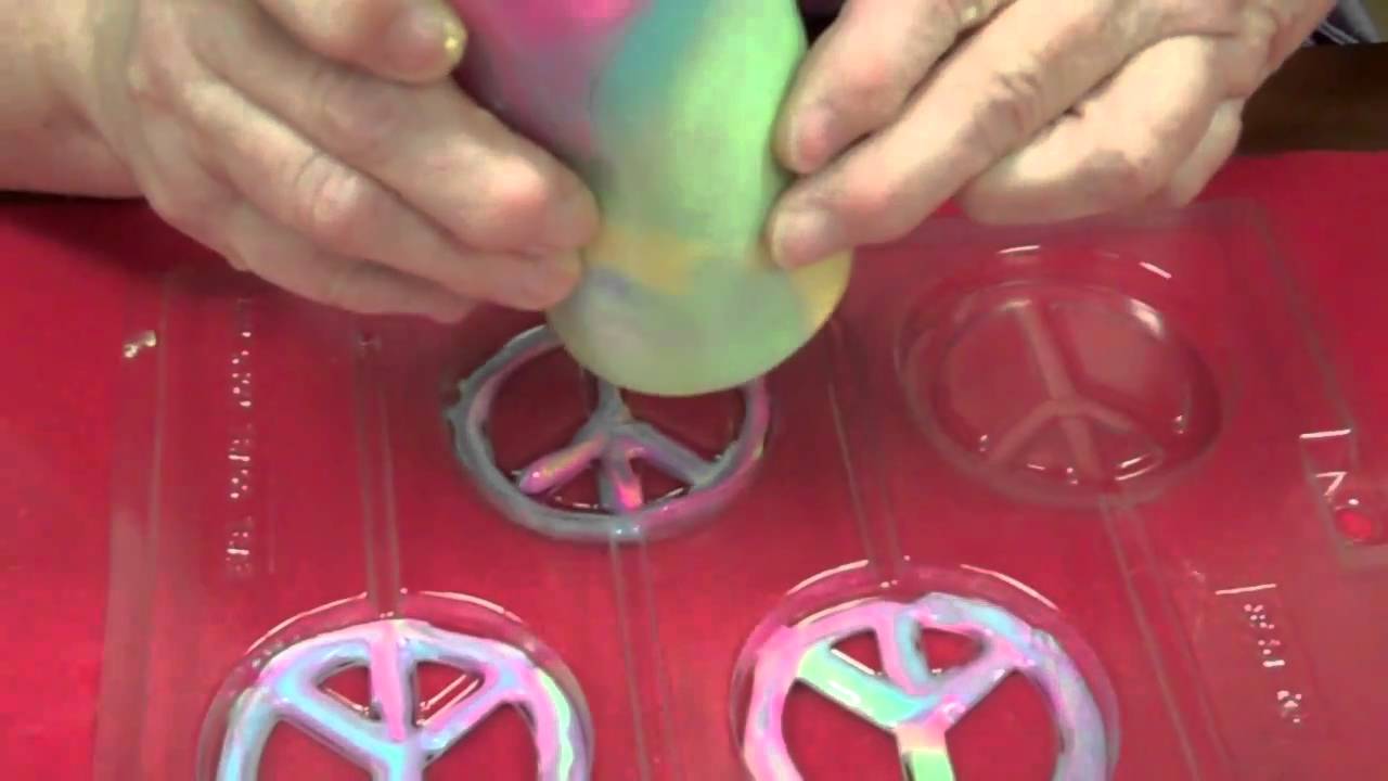 How To Make Peace Sign Lollipops