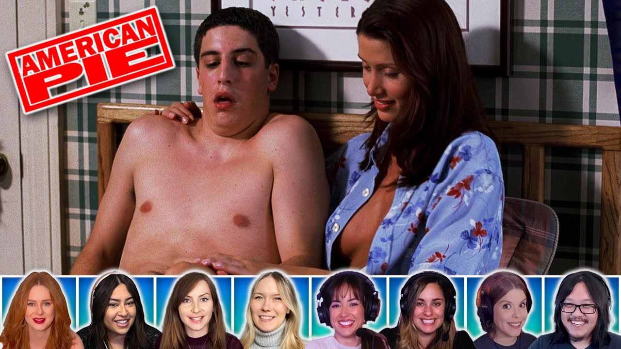 Reactors Reactions to JIM BLOWS IT WITH NADIA...TWICE | American Pie (1999)