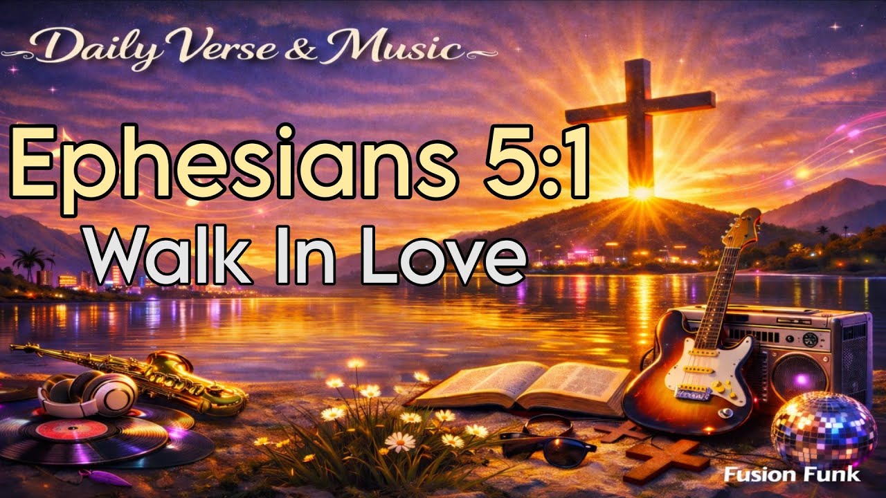Walk In Love–Christian Fusion Funk|Daily Verse|Ephesians 5:1 |Nova Lumen| YouVersion Bible App